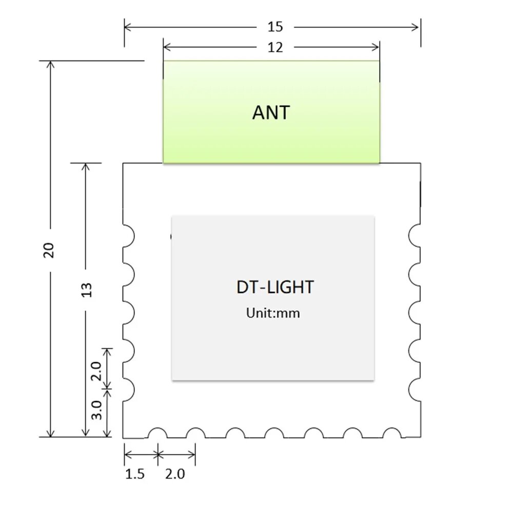 DoHome WiFi модуль ESP8285, 10 pcs — фото 1