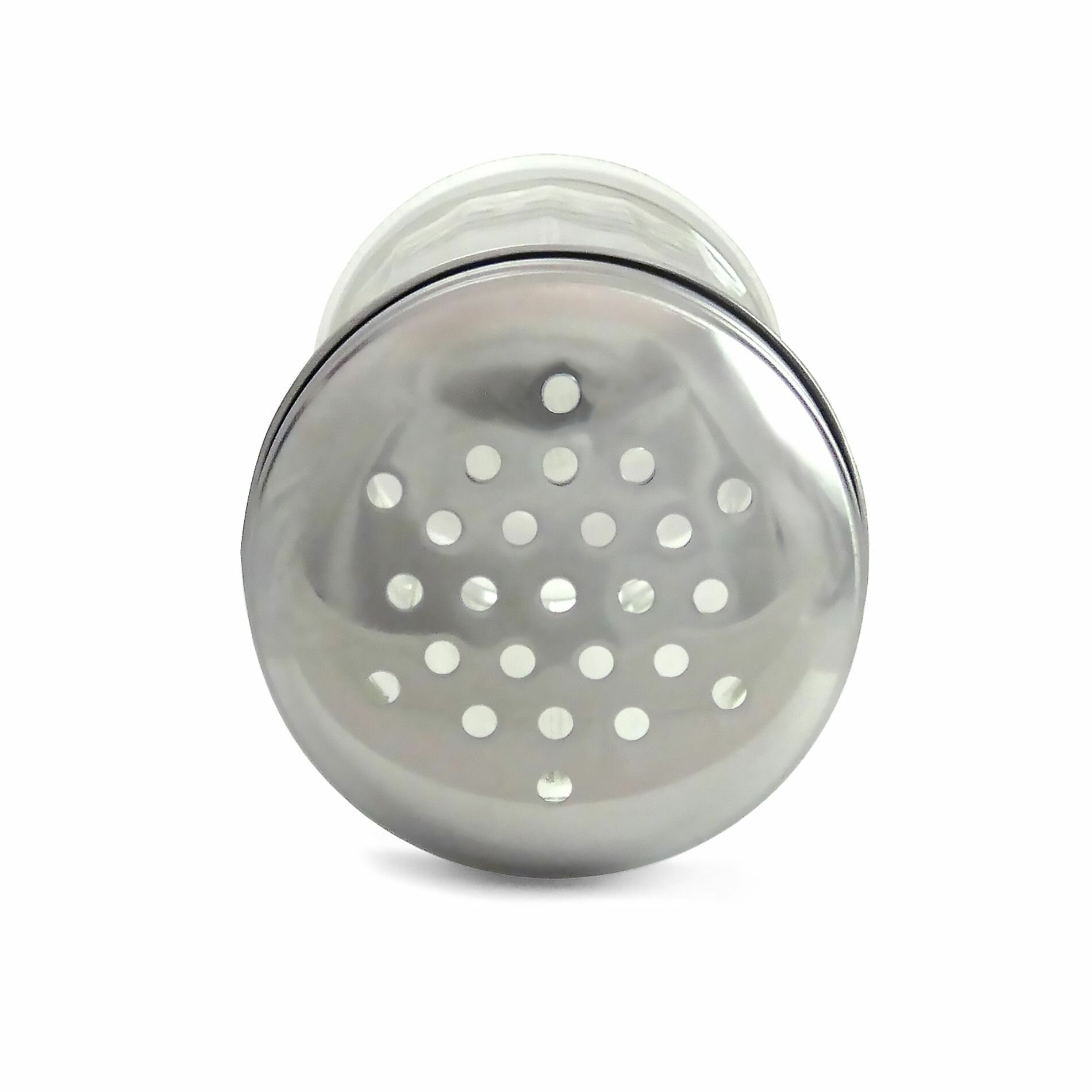 Шейкер для сыра, 360 мл, стекло, нержавеющая сталь, Paderno. — фото 1