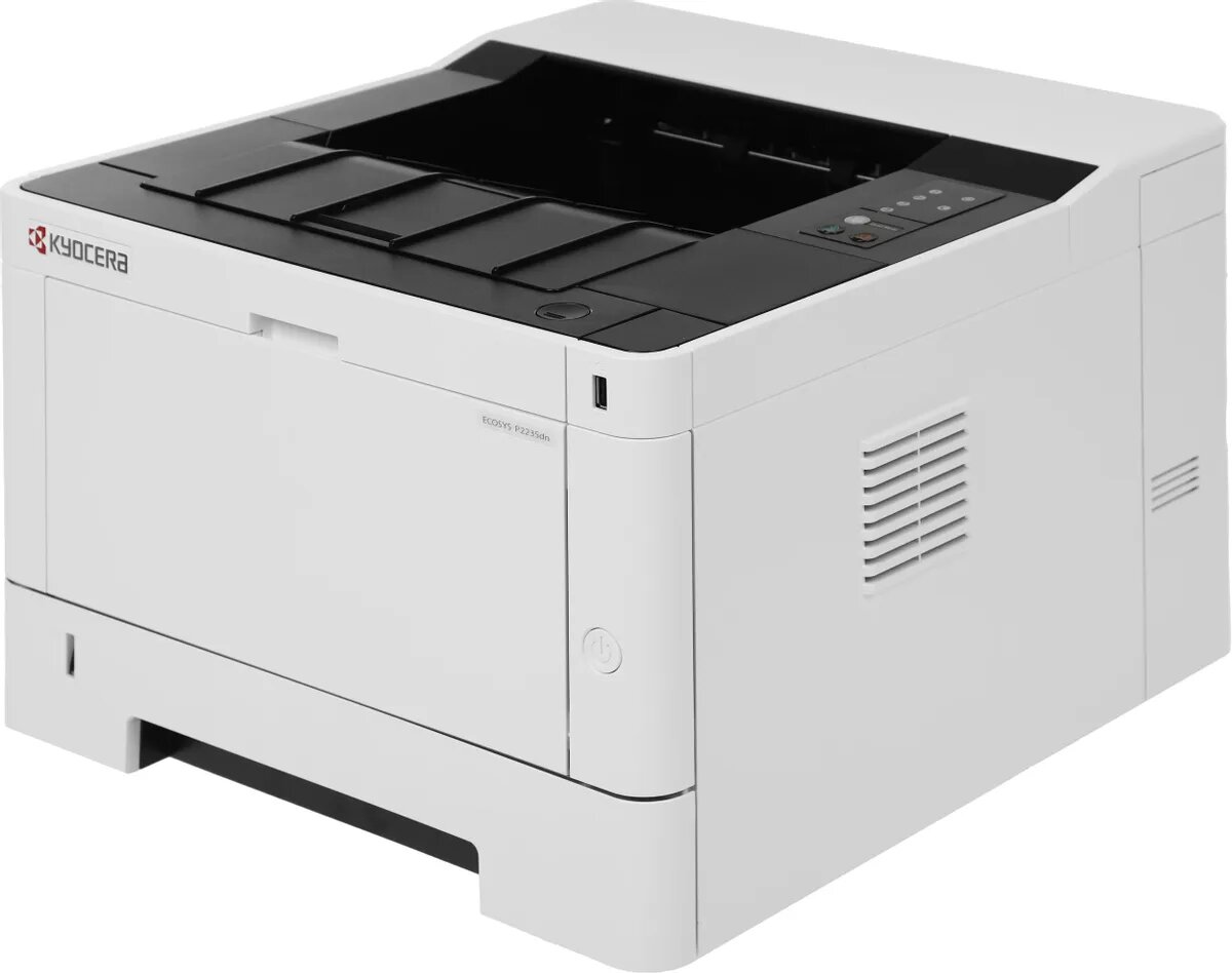 Принтер лазерный Kyocera Ecosys P2235dn черно-белая печать, A4, цвет черный [1102rv3nl0]