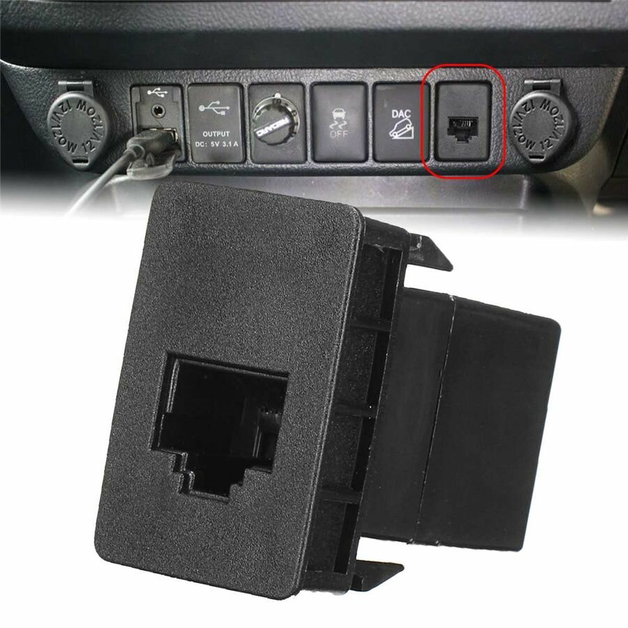 Панель переключателя uhf с гнездом rj45 для toyota hilux landcruiser prado rav4