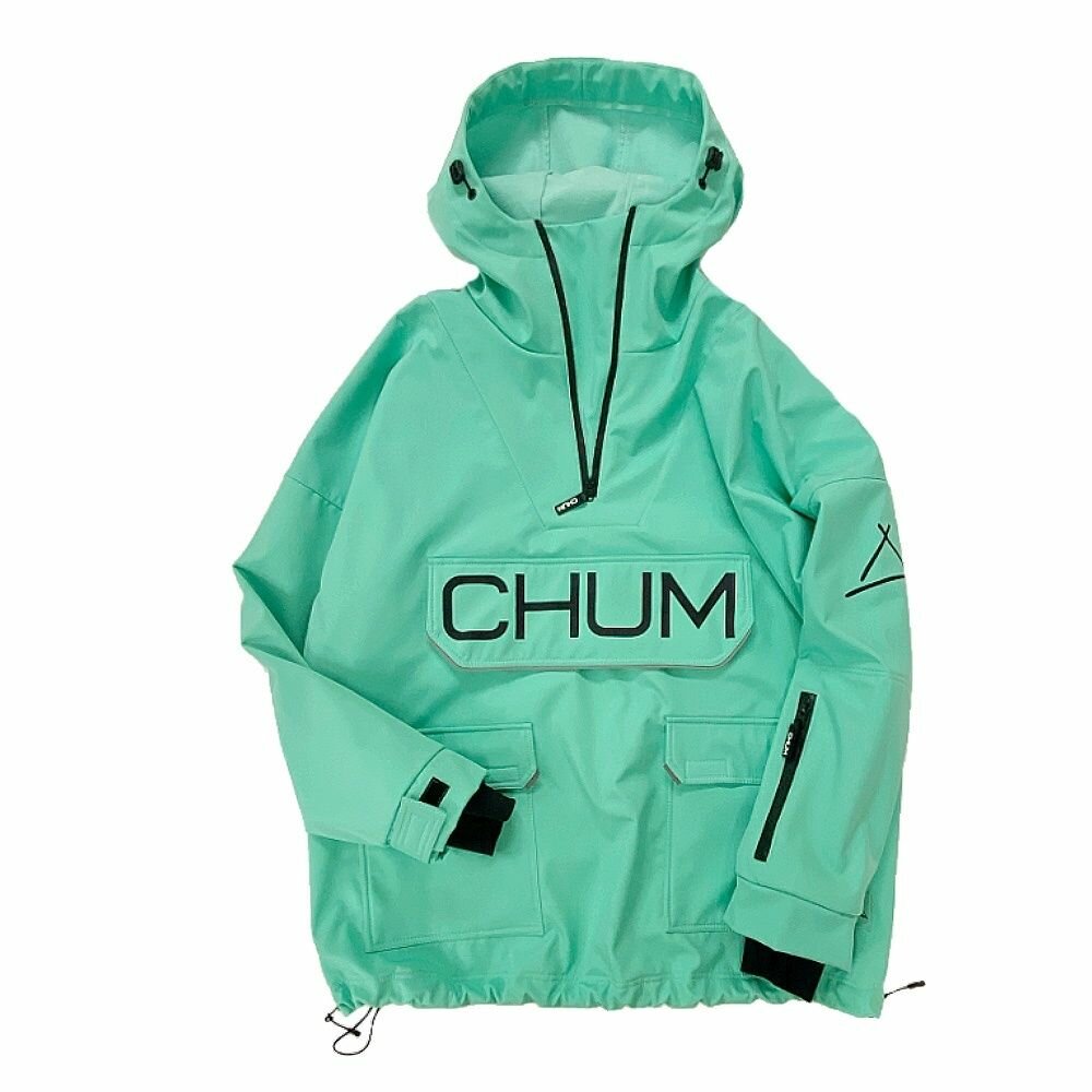 Анорак CHUM WEAR Осень-зима 2025, размер 42, мятный