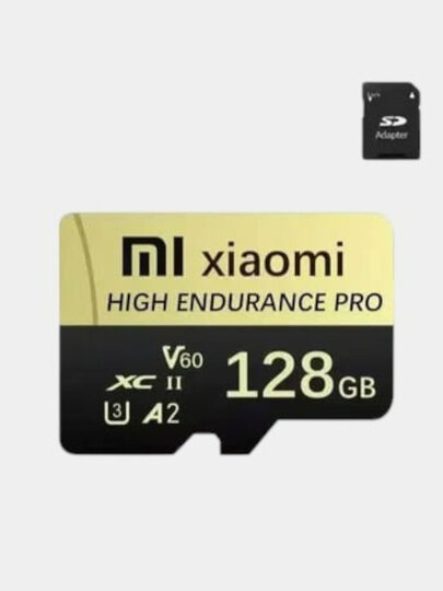 Карта памяти Micro SD MI, 64 GB, 128 GB, 256 GB, 512 GB, 1 TB, 2 TB с адаптером — фото 1