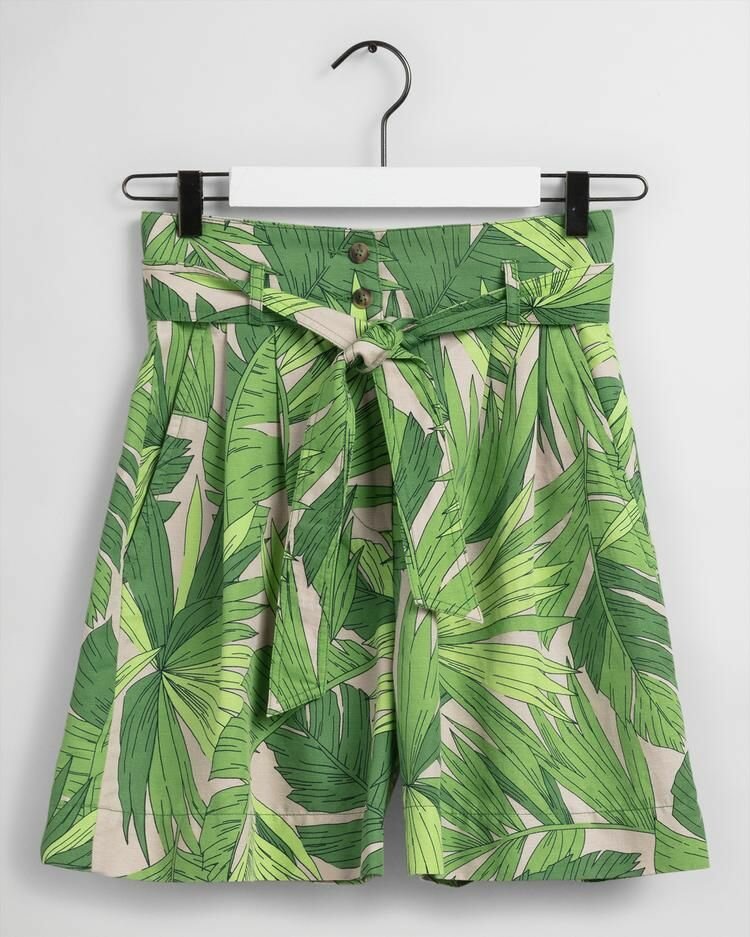 Шорты GANT, размер 38, зеленый