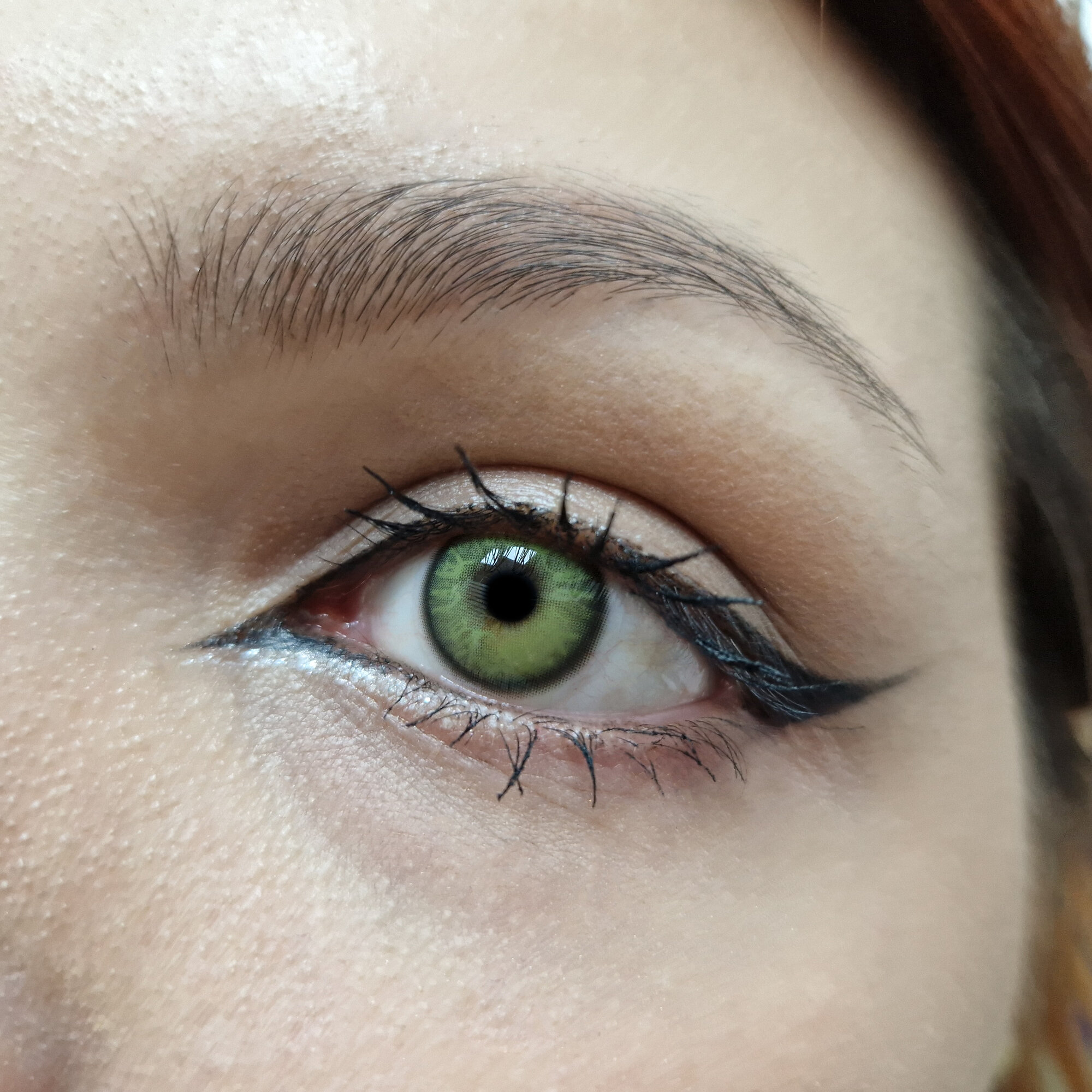 JELLY GREEN -5.00 Контактные линзы для зрения, зеленые, BC 8.6, DIA14.0, 12 месяцев — фото 1