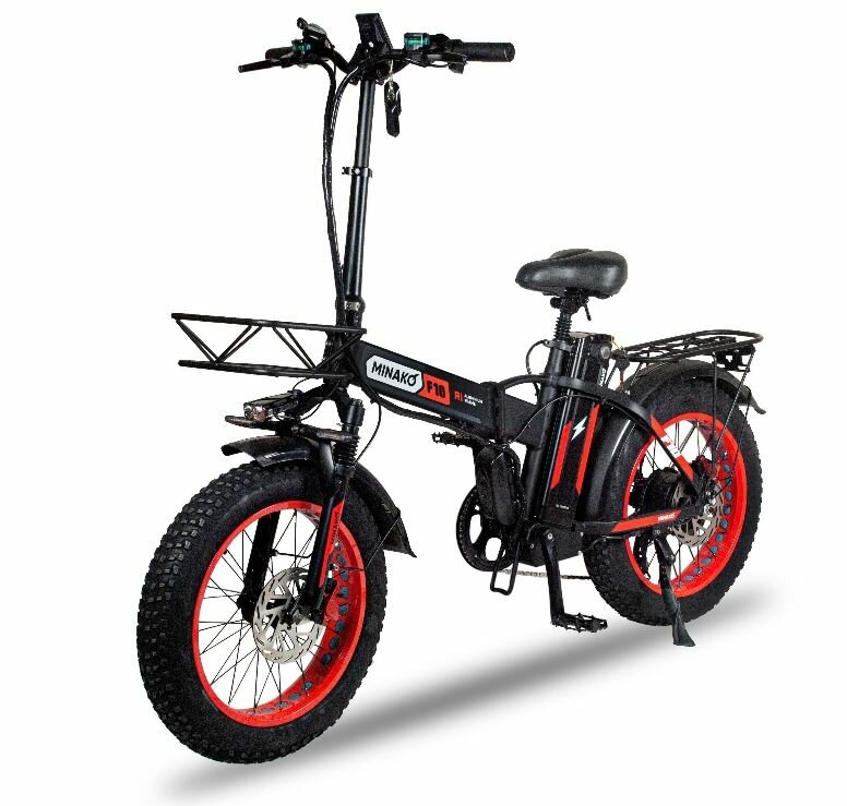 Электровелосипед Minako F10 Pro Dual 2025 48V/20AH