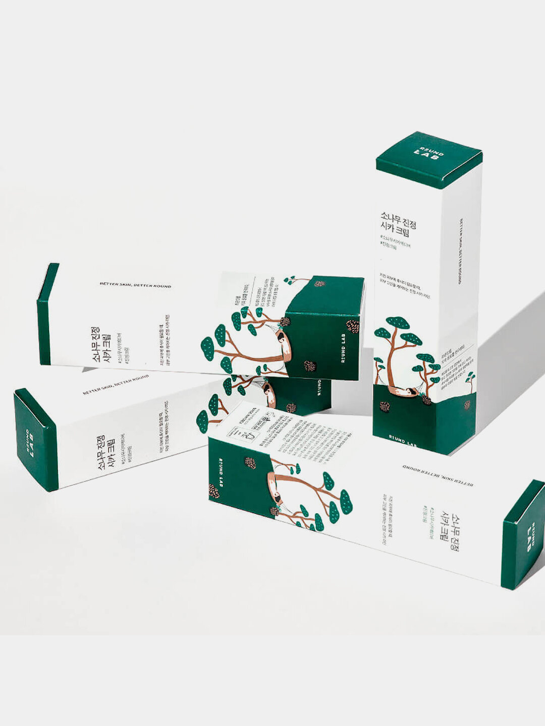 Спф крем для кожи с акне Round Lab Pine Calming Cica Sunscreen — фото 1