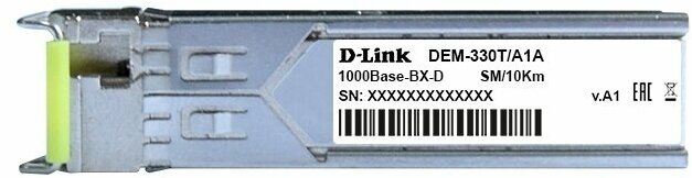 Трансивер D-Link WDM SFP 1x1000Base-BX-D Tx:1550nm Rx:1310nm - фото №3