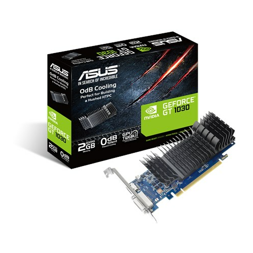 Видеокарта ASUS GT1030-SL-2G-BRK // GT1030, SL DVI, HDMI,2G, D5 ; 90YV0AT0-M0NA00