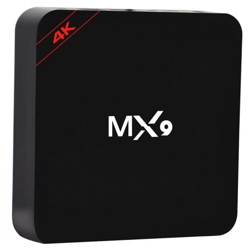 Смарт приставка ТВ MX9 Smart Box TV Android 1GB 8GB (Черный)