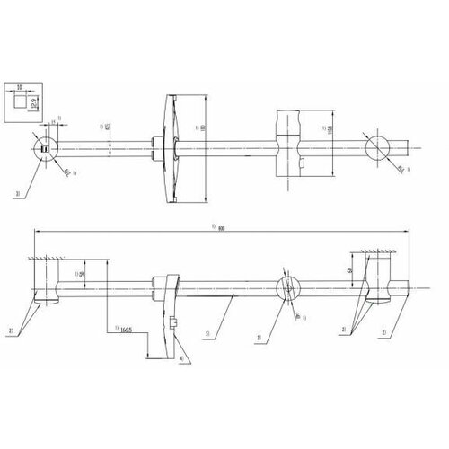 Teka Душевая штанга Teka Baltik 7900150