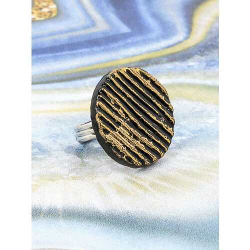 Кольцо наборное, муранское стекло, безразмерное