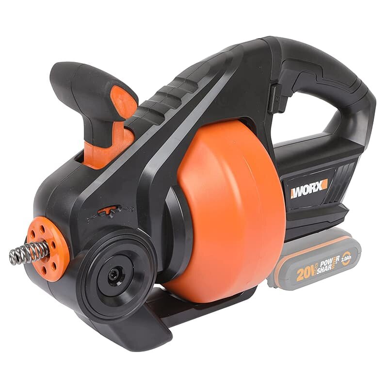 Трос сантехнический WORX WX891.9 20V аккумуляторный без батареи и зарядки