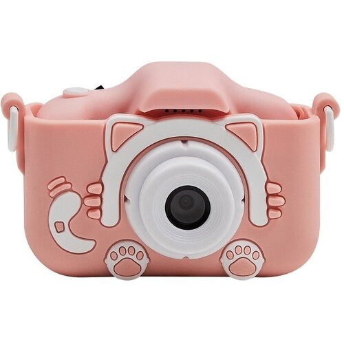 Детский цифровой фотоаппарат Childrens Fun Camera Cute Kitty розовый 89900₽