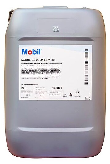 127805 MOBIL Масло редукторное Mobil Glygoyle 30 20 л 127805