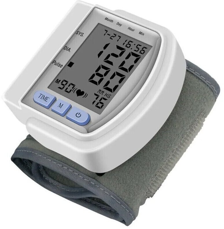 Цифровой тонометр Blood Pressure Monitor CK-102S на запястье