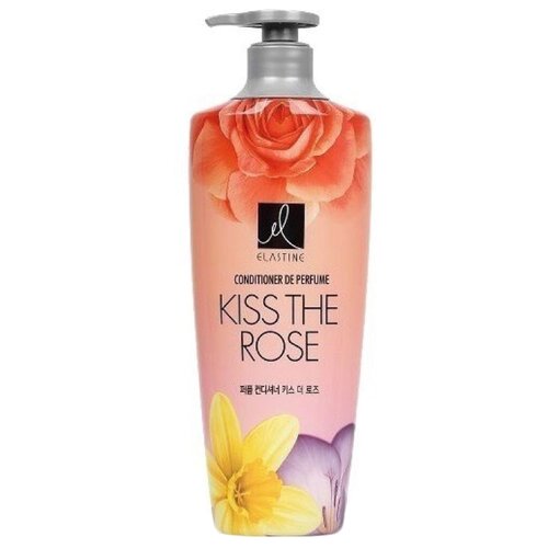 фото Elastine кондиционер Perfume Kiss the Rose парфюмированный для всех типов волос, 600 мл