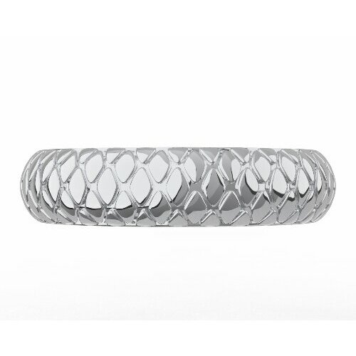 Кольцо POKROVSKY кольцо из серебра 1101592-00245, серебро, 925 проба, родирование, размер 15.5, серебряный колье pokrovsky 3121521 00245
