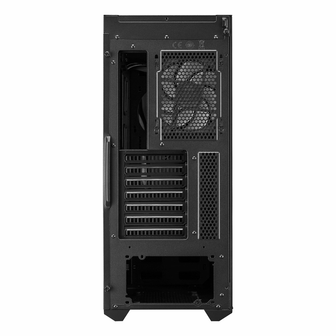 Корпус eATX Cooler Master MB540-KGNN-S00 черный, без БП, боковая панель из закаленного стекла, 2*USB 3.2, USB Type-C, audio - фото №16