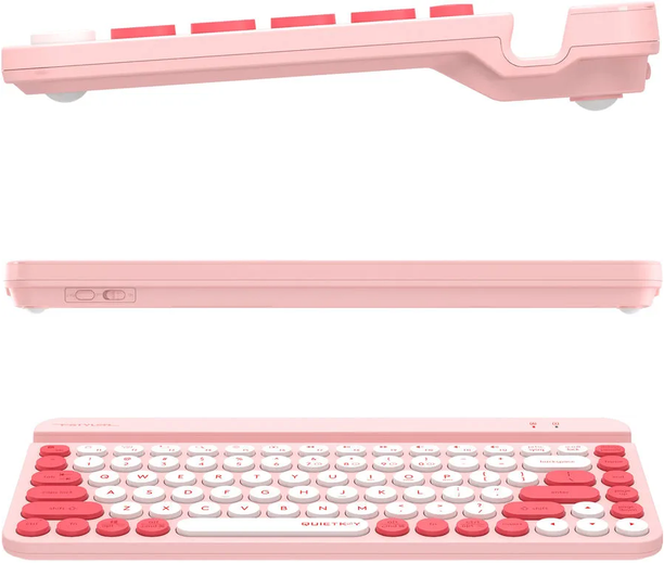 Клавиатура A4Tech Fstyler FBK30 розовый (fbk30 raspberry) - фото №7
