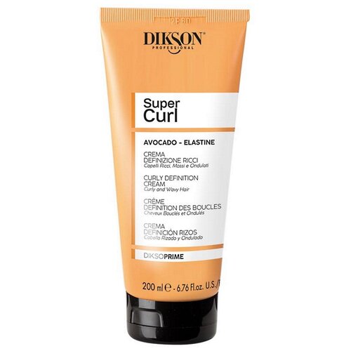 DIKSOPRIME. DIKSON. Curl definition cream/ Крем для кудрявых и вьющихся волос с авокадо и эластином