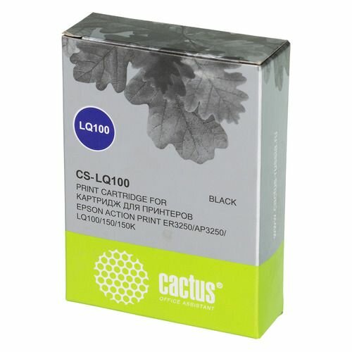 Картридж матричный Cactus CS-LQ100 для Epson LQ-100/ActionPrinter(AP)-3250 - фото №5