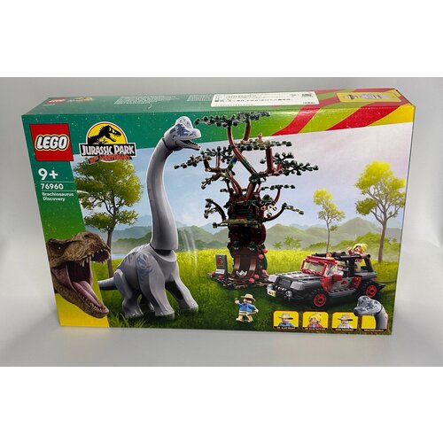 Lego Jurassic World Встреча с Брахиозавром 76960 lego® jurassic world 75938 тираннозавр против робота динозавра