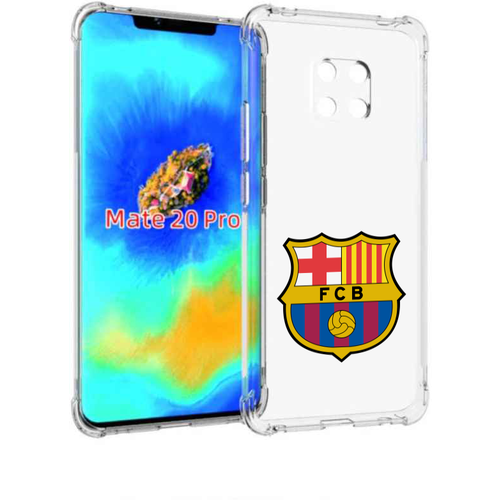 Чехол задняя панель накладка бампер MyPads ФК FCB Барселона для Huawei Mate 20 Pro/Mate 20 RS 6.39