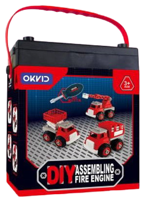 Конструктор OKKID DIY Assembling Fire Engine 1071 Пожарная машина