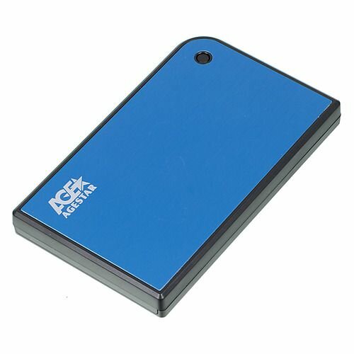 Внешний корпус для HDD/SSD AgeStar 3UB2A14, синий