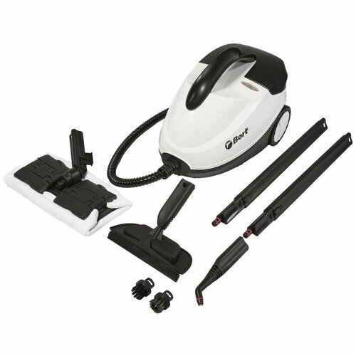 Bort Пароочиститель BDR-2300-R 2100 Вт 4 бар 143 С 1500 мл набор аксессуаров 14 шт 93722609 1055300₽