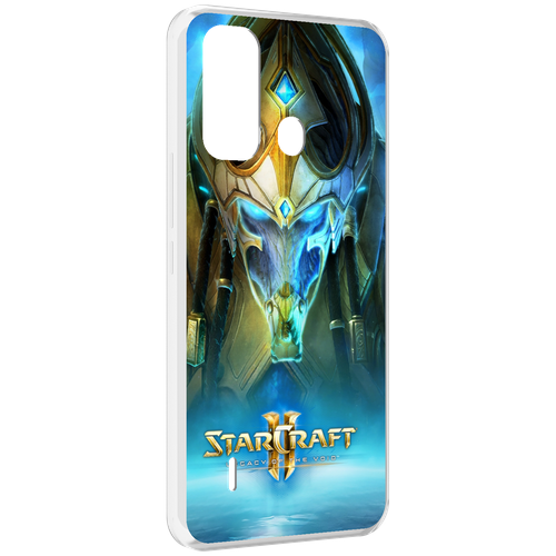 Чехол MyPads StarCraft II Legacy of the Void для ITEL A49 / A58 / A58 Pro задняя-панель-накладка-бампер чехол mypads starcraft ii legacy of the void для itel a49 a58 a58 pro задняя панель накладка бампер