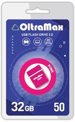 Флешка OltraMax 50 32 GB, pink