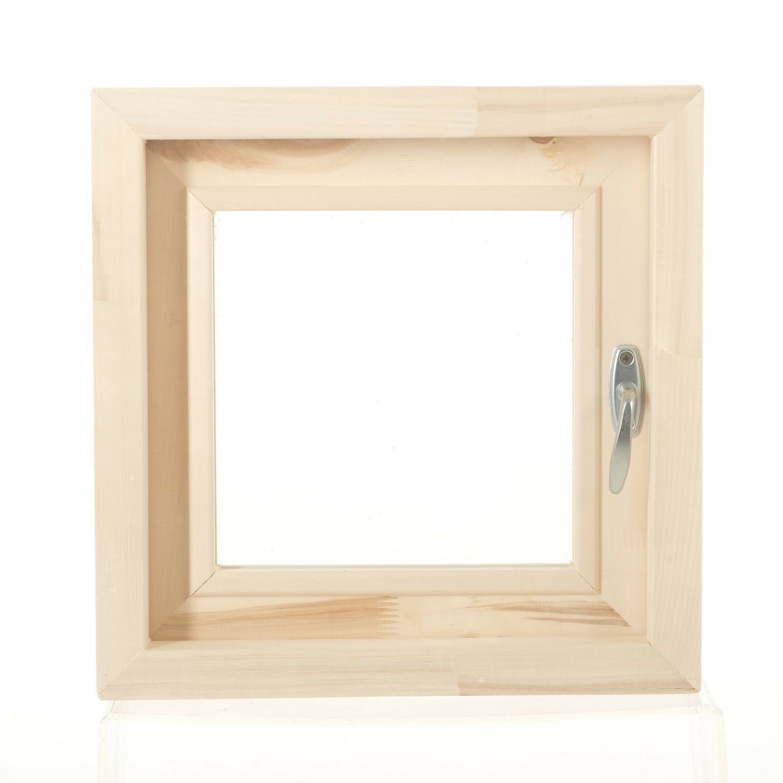 Окно, 40×40см, двойное стекло липа, наружнее открывание - фотография № 4