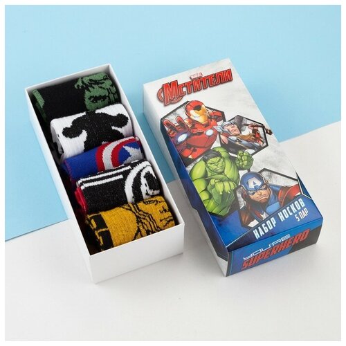 фото Носки marvel размер 26/28, мультиколор