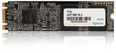 Накопитель SSD M.2 2280 Apacer AS2280Q4 2TB PCIe Gen4x4 with NVMe 3D TLC 5000/4400MHz IOPS 750K MTBF 1.5M 1.8DWPD RTL - фото №3