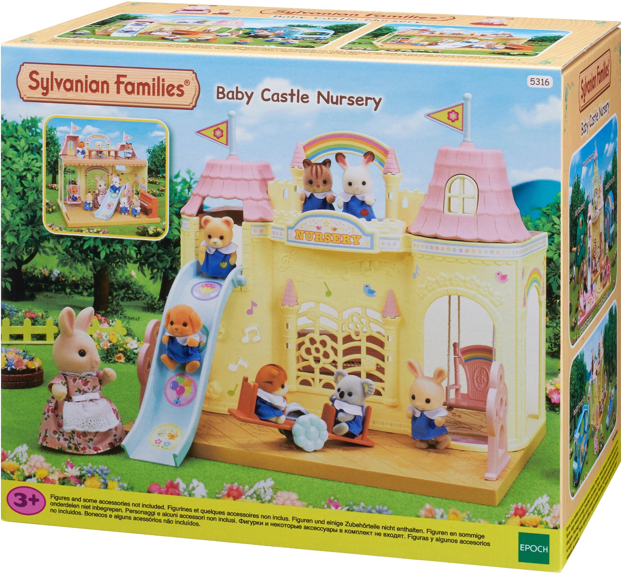 Игровой набор Sylvanian Families Игровая площадка Дворец - фото №18