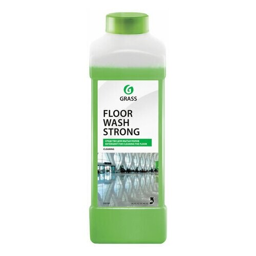 Промышленная химия Grass Floor Wash Strong, 1л, средство для мытья пола (250100), 12шт.