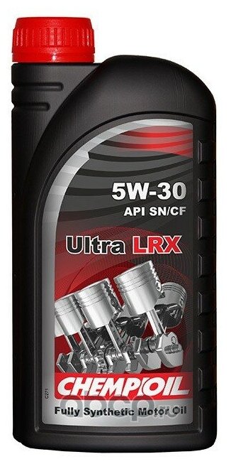 Масло CHEMPIOIL Ultra LRX SAE 5W-30 синт. (1л.) API SN/CF; ACEA C3; VW 504.00/507.00; MB 229.51; BMW LL-04