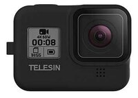 Telesin Силиконовый чехол для GoPro HERO8 черный