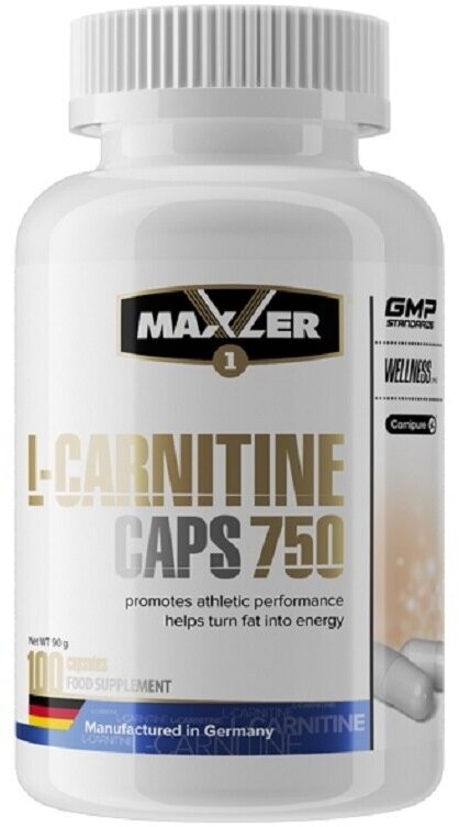 Maxler L-Carnitine 750 мг 100 капс (Maxler)