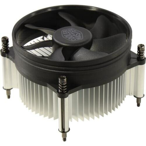 Кулер Cooler Master RR-I5A7-22FK-N1 LGA1700 (92mm fan, aluminum, 2200rpm, 40.87CFM, 26.8dBA, 3-pin) - фото №2