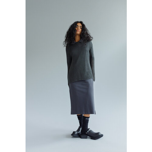 фото Платье znwr, размер l, серый