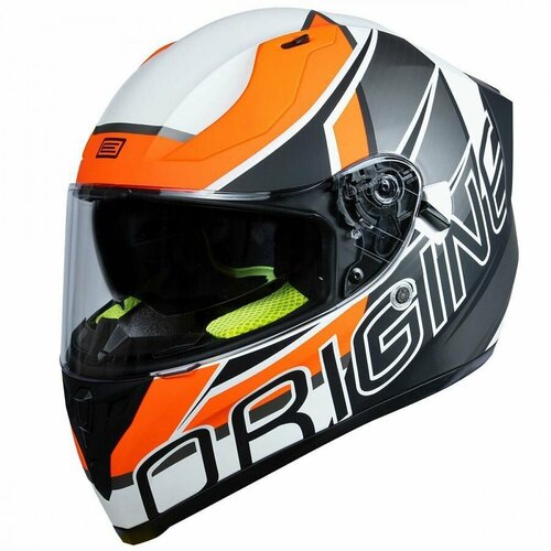 ORIGINE Шлем Strada Competition Hi-Vis оранжевый/белый матовый, размер XL