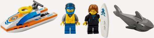 Изображение товара Конструктор LEGO Лего 60011 Спасение сёрфингиста