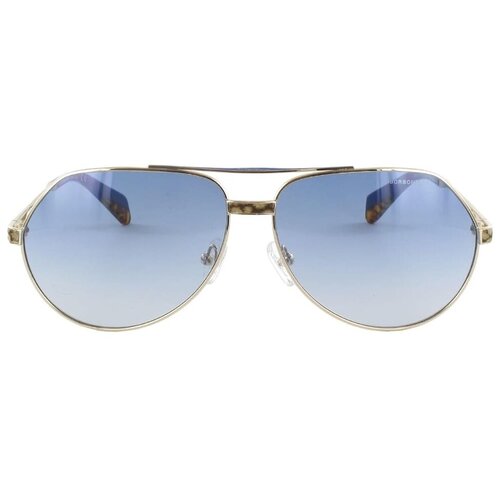 Солнцезащитные очки Borbonese, золотой солнцезащитные очки borbonese бесцветный