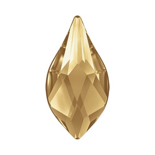 Страз неклеевой Сваровски 2205 Crystal AB 10 х 8 мм кристалл в пакете св. золото (001 GSHA) 32930660632