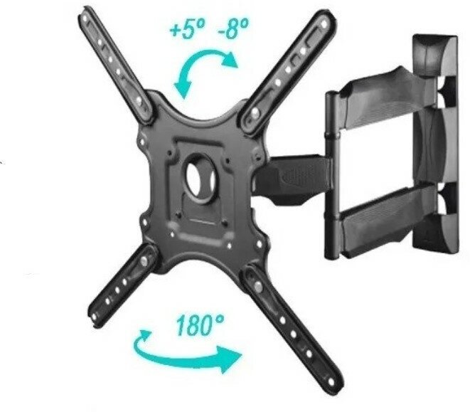 Кронштейн для телевизора 32 - 55 дюймов кронштейн для телевизора на стену кронштейн поворотный наклонный до 35 кг