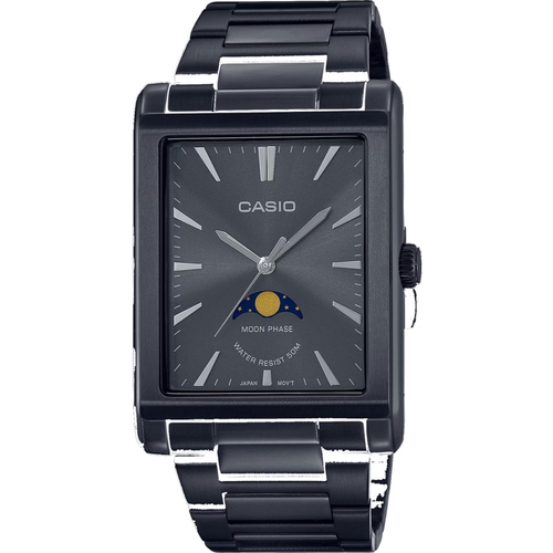 Наручные часы CASIO MTP-M105B-1A, серый, черный