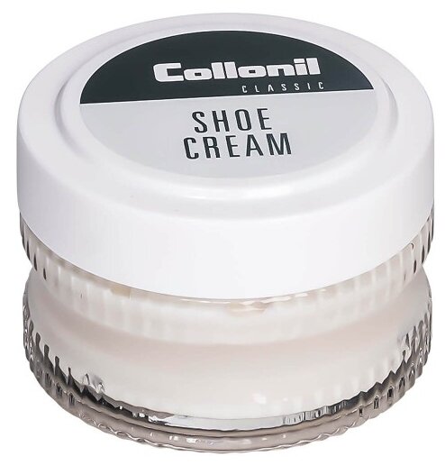 Крем Collonil Shoe Cream для ухода за гладкой кожей, бесцветный, 50ml . - фотография № 1