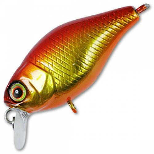 Воблер Jackall Chubby 38мм. 4гр. до 1м. hl red & gold floating